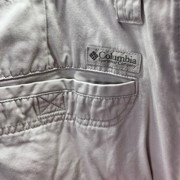 Columbia Cargo Khaki Shorts Men’s 44 Big Men Tan Summer Comfy relaxed 2052 - Picture 6 of 7